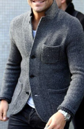Edward | Men's Button-Down Casual Jacket