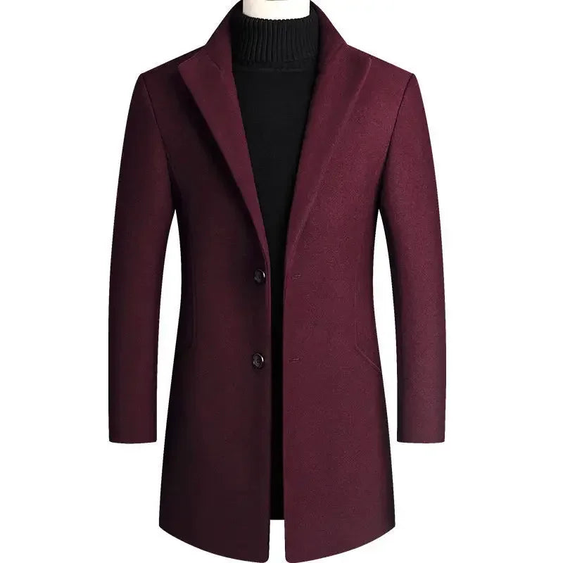 Thomas | Stylish Slim-Fit Wool Coat
