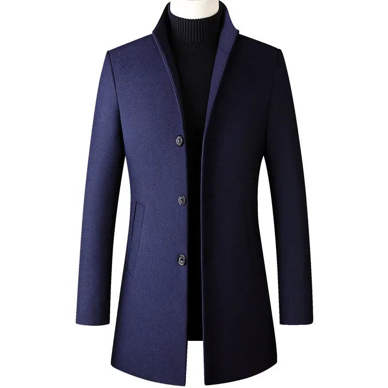 Thomas | Stylish Slim-Fit Wool Coat