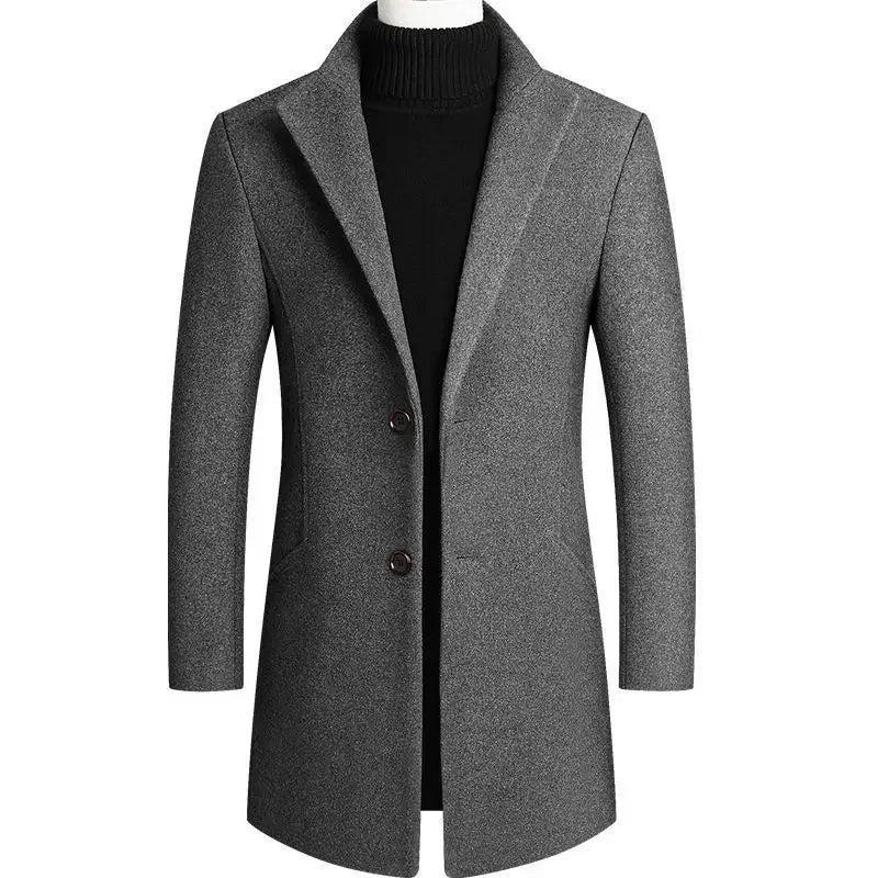 Thomas | Stylish Slim-Fit Wool Coat